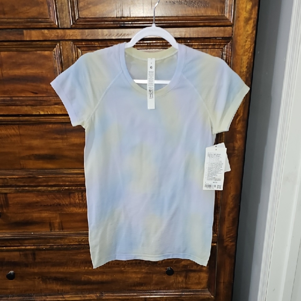 Lululemon Nwts Swiftly Tech Short Sleeve 2.0 *Wash! Sz 8! PWLF